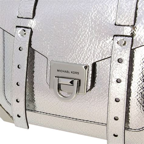 michael kors sac mini|Michael Kors manhattan silver bag.